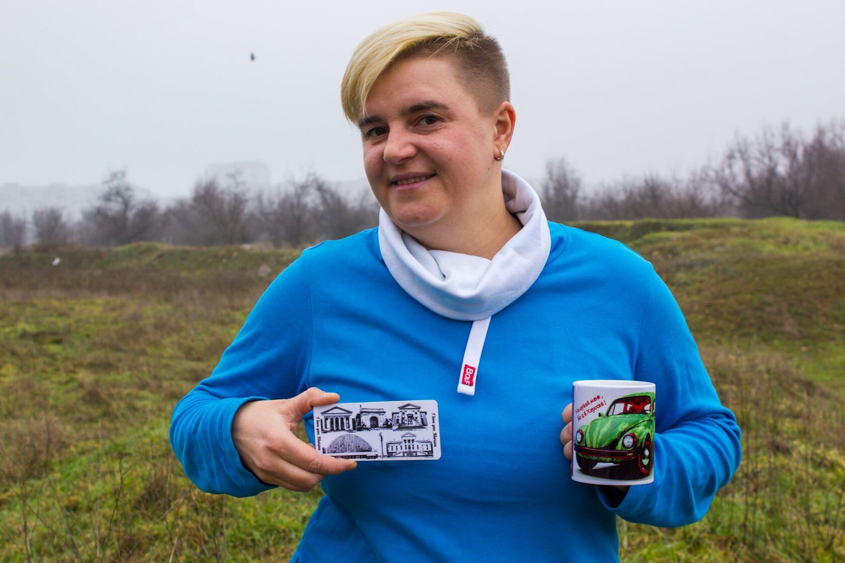 Поповнила лави підприємців: жителька Херсона заснувала бренд із виготовлення сувенірів